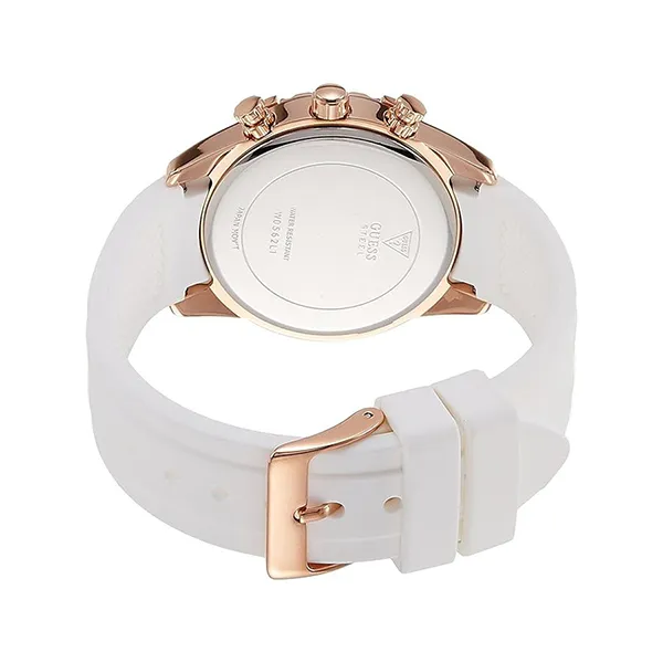Đồng Hồ Nữ Guess White Dial Silicone Band Watch W0562L1 Màu Trắng - Đồng hồ - Vua Hàng Hiệu