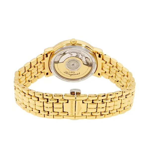 Đồng Hồ Nữ Longines Presence Automatic Watch L4.804.2.11.8 Màu Vàng Gold