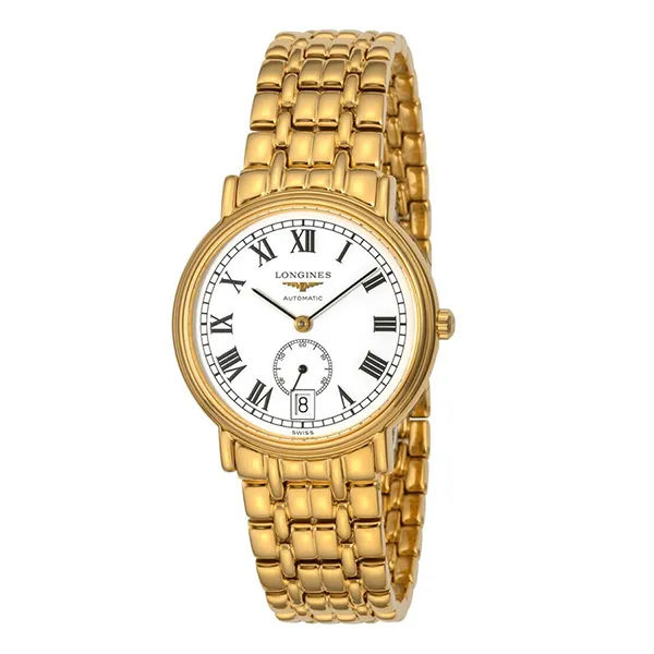 Đồng Hồ Nữ Longines Presence Automatic Watch L4.804.2.11.8 Màu Vàng Gold