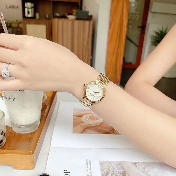 Đồng Hồ Nữ Maurice Lacroix Fiaba FA1003-PVP06-170 Màu Vàng