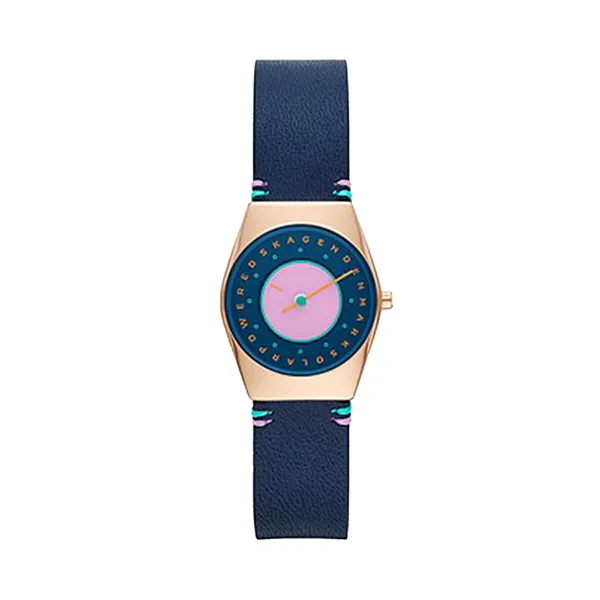 Đồng Hồ Nữ Skagen Grenen Dây Da SKW3085 Màu Xanh - Đồng hồ - Vua Hàng Hiệu