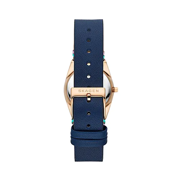 Đồng Hồ Nữ Skagen Grenen Dây Da SKW3085 Màu Xanh - Đồng hồ - Vua Hàng Hiệu
