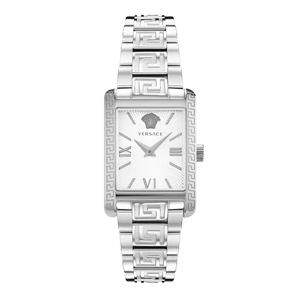 Đồng Hồ Nữ Versace Tonneau Watch VE1C00722 Màu Bạc