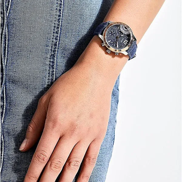Đồng Hồ Unisex Guess Marina Watch W1057L1 Màu Denim