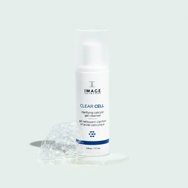 Gel Rửa Mặt Sạch Sâu, Kháng Khuẩn Cho Da Mụn – Image Skincare Clear Cell Clarifying Salicylic Gel Cleanser 177ml