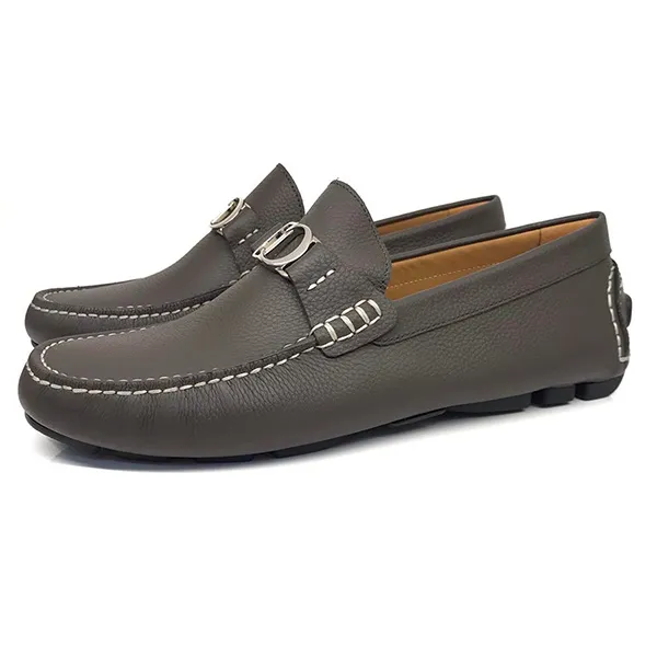 Giày Lười Dior Loafer Men's Màu Xám Đen Size 40.5 - 1