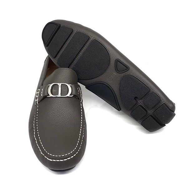 Giày Lười Dior Loafer Men's Màu Xám Đen Size 40.5 - 3