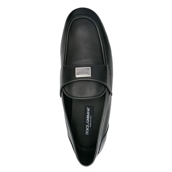 Giày Lười Dolce & Gabbana D&G Ariosto Loafers A50488 Màu Đen Size 40