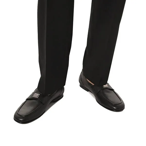 Giày Lười Dolce & Gabbana D&G Ariosto Loafers A50488 Màu Đen Size 40