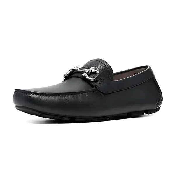 Giày Lười Salvatore Ferragamo Mocasin Buckle ‘Black’ 97228 Màu Đen Size 41.5 - Giày - Vua Hàng Hiệu