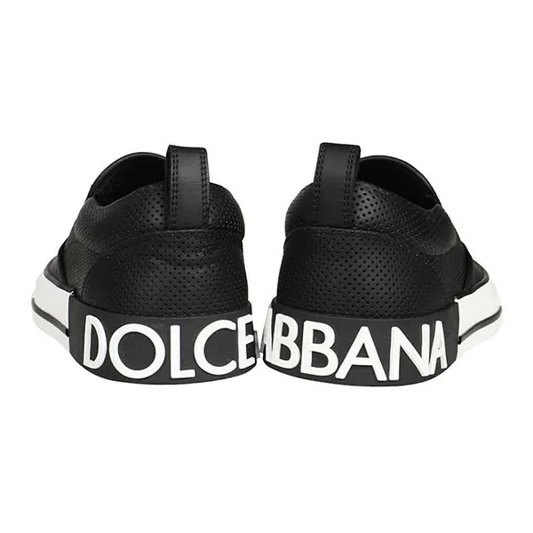 Giày Slip On Nam Dolce & Gabbana D&G CS1900 Màu Đen Size 41 - Giày - Vua Hàng Hiệu