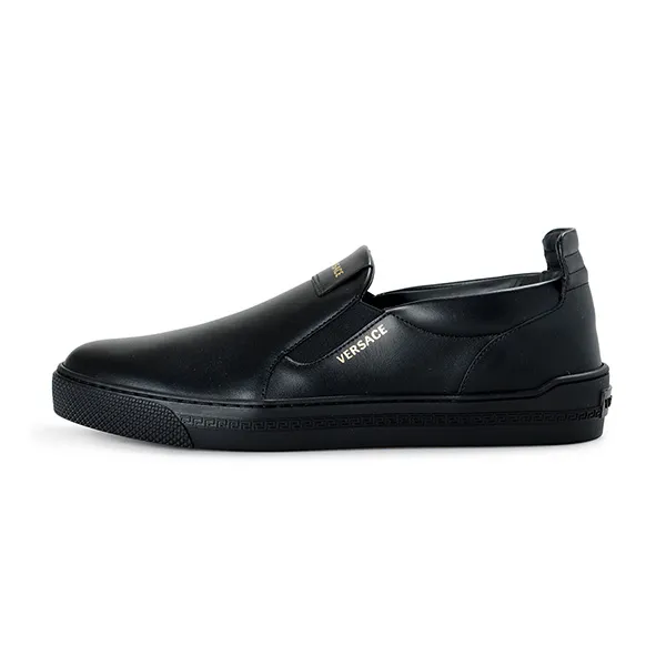 Giày Slip On Nam Versace DSU8140S Màu Đen Size 42 - Giày - Vua Hàng Hiệu