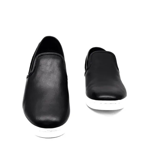 Giày Slip On Neil Barrett Leather Textile Lining Màu Đen Size 39