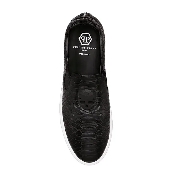 Giày Slip On Philipp Plein Black Casper Màu Đen Size 41 - Giày - Vua Hàng Hiệu