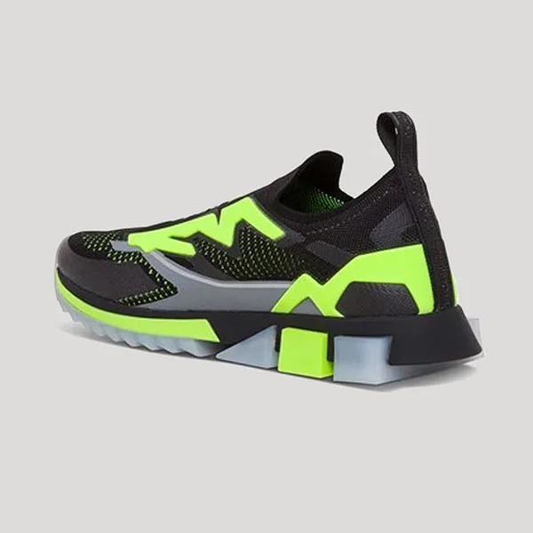 Giày Sneaker Dolce & Gabbana D&G Sorrento Stretch Jersey CS1823 Màu Xanh Đen Size 40.5