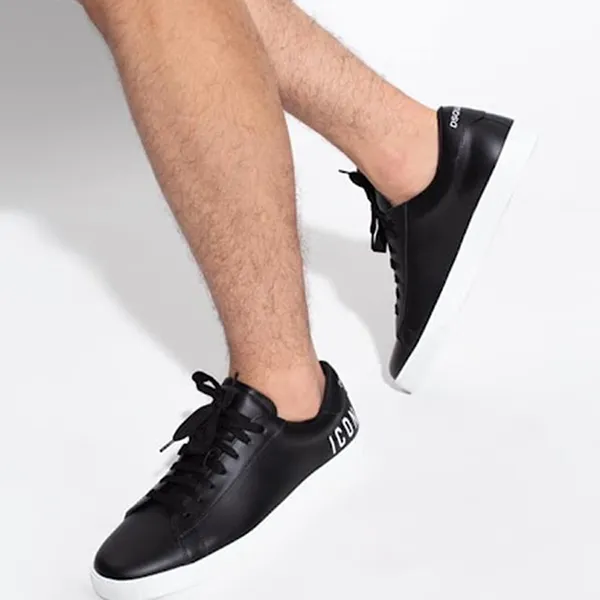 Giày Sneaker Dsquared2 SMN0187 Màu Đen Size 41.5