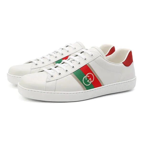 Giày Sneaker Gucci Interlocking G Web Ace 644749 Màu Trắng Size 5 - Giày - Vua Hàng Hiệu
