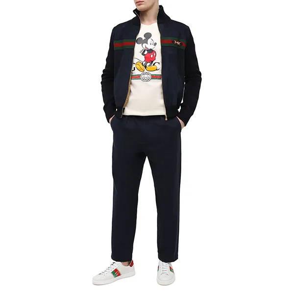 Giày Sneaker Gucci Interlocking G Web Ace 644749 Màu Trắng Size 5 - Giày - Vua Hàng Hiệu