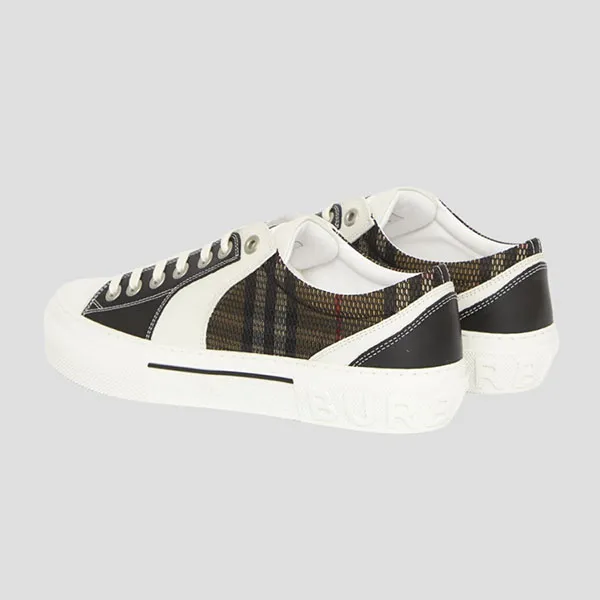 Giày Sneaker Nam Burberry Black & White With Vintage Check 8065448 A7250 Màu Đen Trắng Size 42 - Giày - Vua Hàng Hiệu
