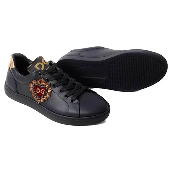 Giày Sneaker Nam Dolce & Gabbana D&G CS1640 Màu Đen Size 41