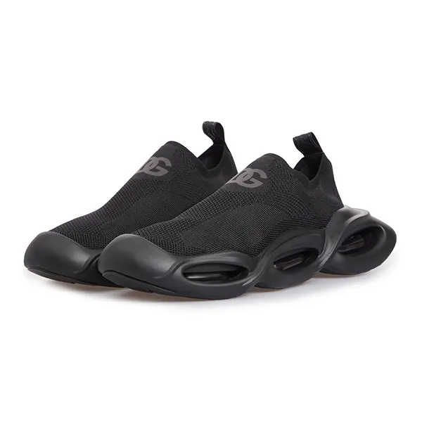 Giày Sneaker Nam Dolce & Gabbana D&G CS2117 Stretch Màu Đen Size 40