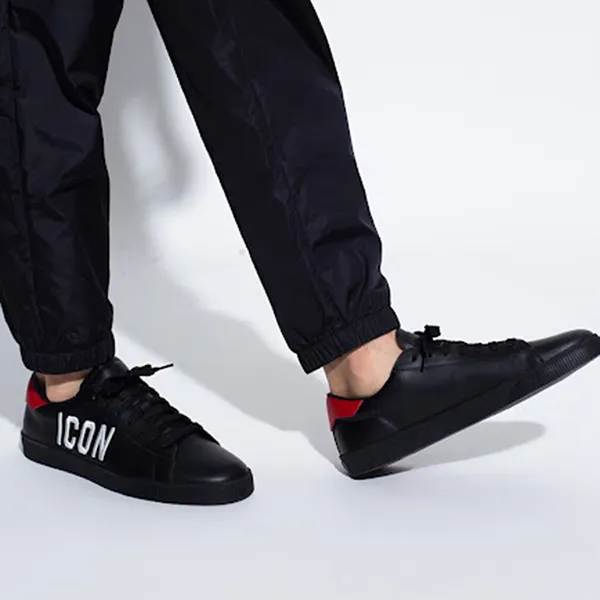 Giày Sneaker Nam Dsquared2 Icon SNM018701501107 Màu Đen Size 40 - Giày - Vua Hàng Hiệu