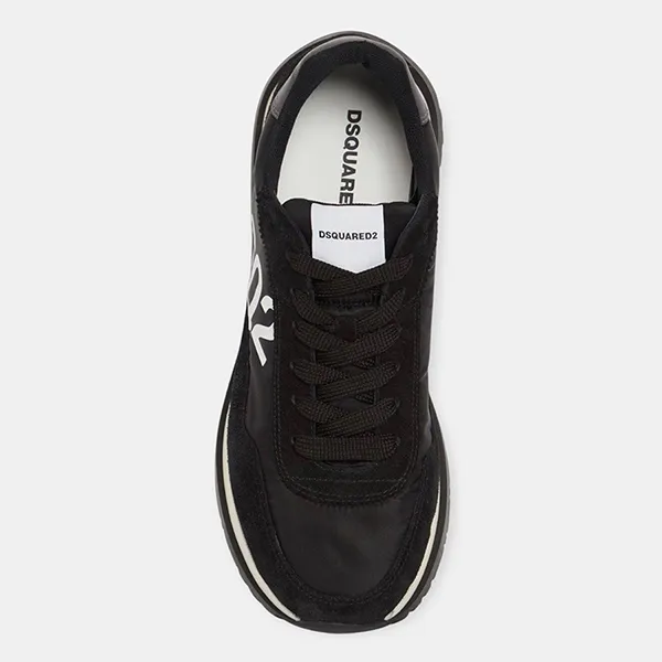 Giày Sneaker Nam Dsquared2 SNM027001601681 Màu Đen Xám Size 41 - Giày - Vua Hàng Hiệu
