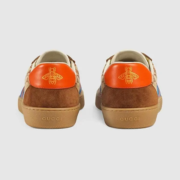 Giày Sneaker Nam Gucci Casual 521682 Màu Nâu Be Size 7.5