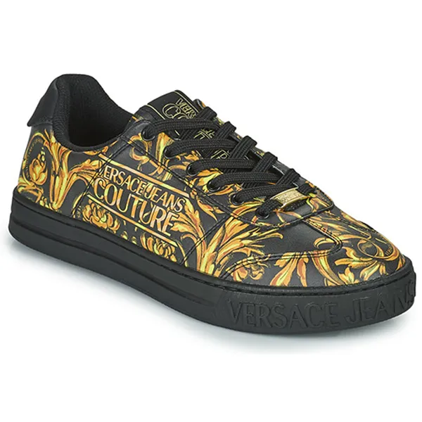 Giày Sneaker Nam Versace 72YA3SK6 Màu Đen Vàng Size 40 - Giày - Vua Hàng Hiệu