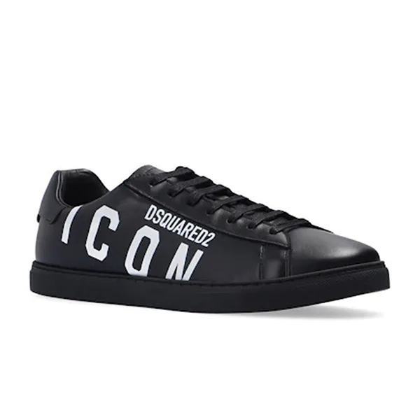 Giày Sneaker Nam Dsquared2 Icon SNM0005 Màu Đen Size 41