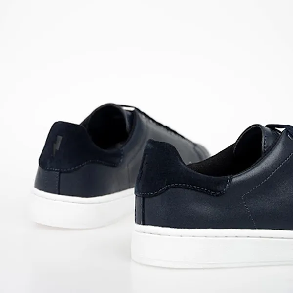 Giày Sneaker Neil Barrett Leather NCT902 Màu Xanh Navy Size 39 - Giày - Vua Hàng Hiệu