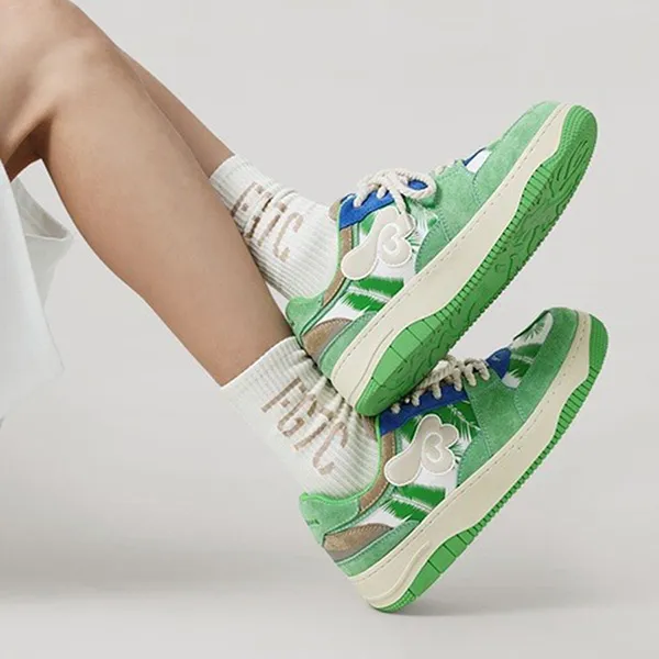Giày Sneaker Unisex Cat & Sofa AC232 Màu Xanh Lá - Giày - Vua Hàng Hiệu
