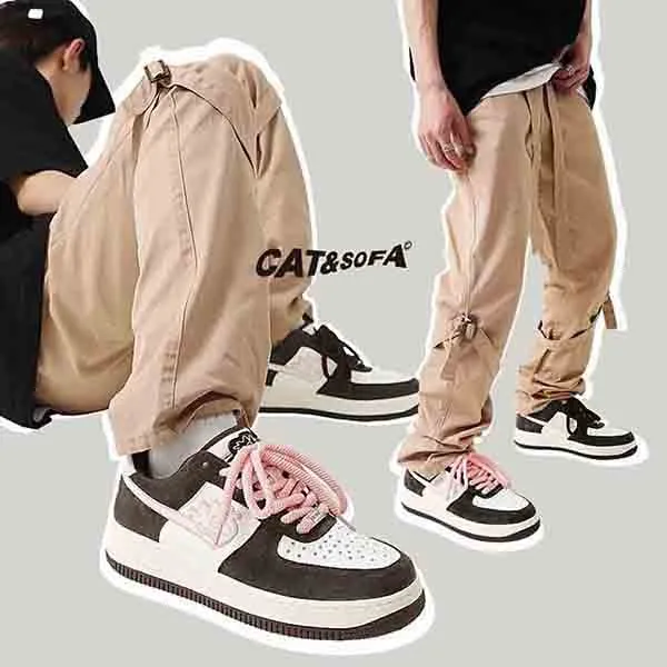 Giày Sneaker Unisex Cat & Sofa AF Brown Mocha AC219 Màu Nâu Trắng - Giày - Vua Hàng Hiệu
