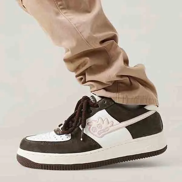 Giày Sneaker Unisex Cat & Sofa AF Brown Mocha AC219 Màu Nâu Trắng - Giày - Vua Hàng Hiệu