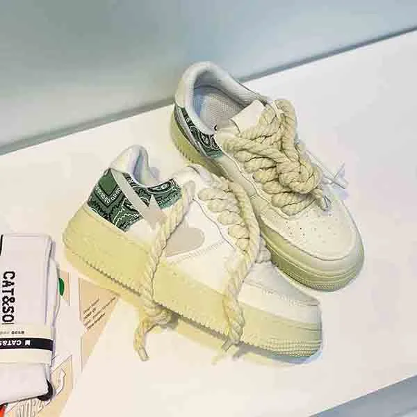 Giày Sneaker Unsiex Cat & Sofa AF AC273 Brown Màu Nâu Trắng - Giày - Vua Hàng Hiệu