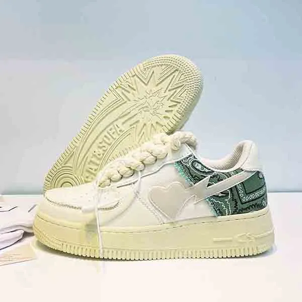 Giày Sneaker Unsiex Cat & Sofa AF AC273 Brown Màu Nâu Trắng - Giày - Vua Hàng Hiệu