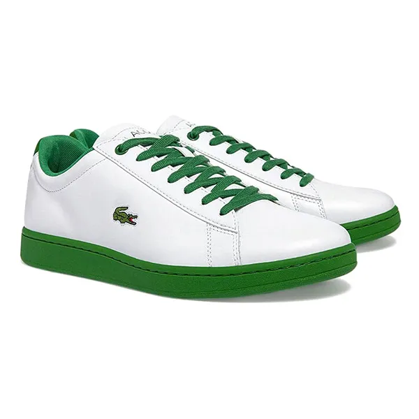 Giày Thể Thao Lacoste Hydez 0721 Shoes 7-41SMA0060082 Màu Trắng Xanh Size 42 - 1