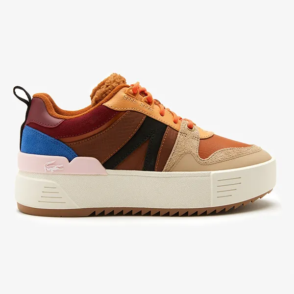 Giày Thể Thao Lacoste L002 Winter Leather Outdoor Shoes 44SFA0022 Màu Nâu