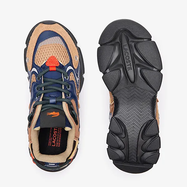 Giày Thể Thao Nam Lacoste Men's Footwear L003 Neo 223 1 SMA Màu Nâu Xanh Size 40.5