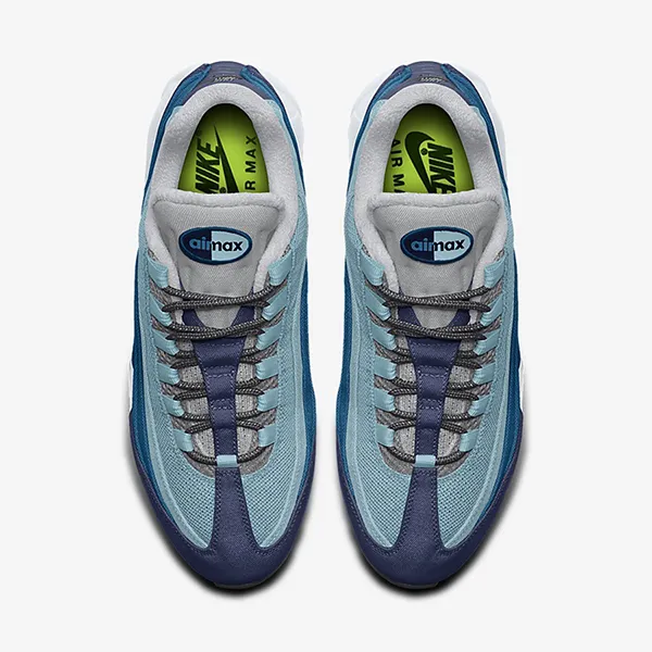 Giày Thể Thao Nike Air Max 95 Unlocked By You Custom Shoes DO7425-900 Màu Xanh - Giày - Vua Hàng Hiệu