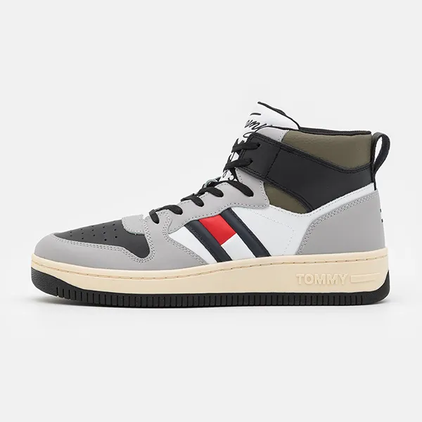 Giày Thể Thao Nam Tommy Hilfiger Basket Cupsole Trainers Phối Màu Size 42