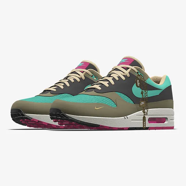 Giày Thể Thao Nike Air Max 1 87 By You FJ8893-900 Màu Xanh Đen - Giày - Vua Hàng Hiệu
