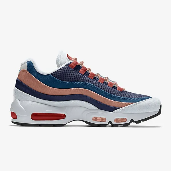 Giày Thể Thao Nike Air Max 95 Unlocked By You Custom Shoes DO7425-900 Màu Xanh Trắng