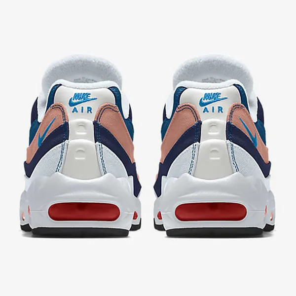 Giày Thể Thao Nike Air Max 95 Unlocked By You Custom Shoes DO7425-900 Màu Xanh Trắng