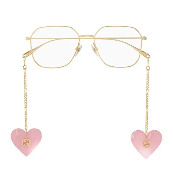 Gọng Kính Nữ Gucci GG1032O_004.J Màu Vàng Gold