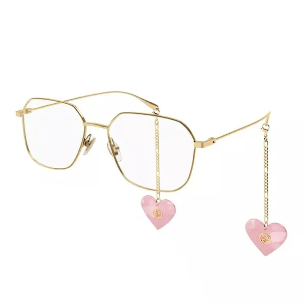 Gọng Kính Nữ Gucci GG1032O_004.J Màu Vàng Gold
