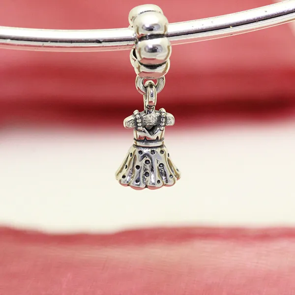 Hạt Vòng Charm Nữ Pandora Party Girl Sterling Silver 791031 Màu Bạc - Trang sức - Vua Hàng Hiệu