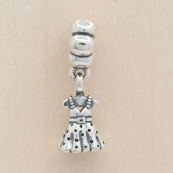 Hạt Vòng Charm Nữ Pandora Party Girl Sterling Silver 791031 Màu Bạc - Trang sức - Vua Hàng Hiệu