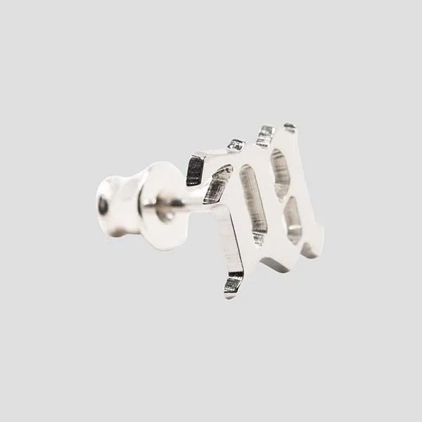 Khuyên Tai Nữ Misbhv Silver 4021A040 Màu Bạc