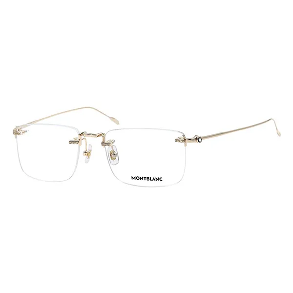 Gọng Kính Nam Montblanc Eyeglasses MB0241O_002.J Màu Vàng - Kính mắt - Vua Hàng Hiệu